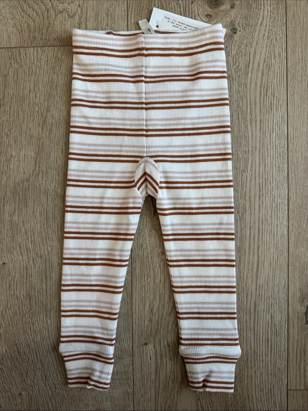 Rylee + cru Striped Ribbed Kids Legging/ PJ